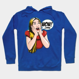 Pop Art Girl Hoodie